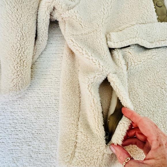 Billabong A/DIV Switchback Sherpa Fleece Sweatshirt M - Picture 5 of 16